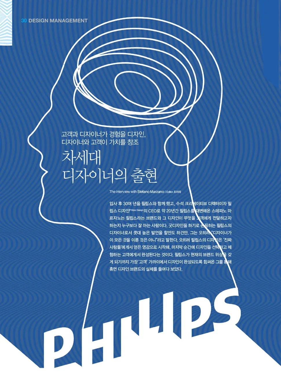 필립스 디자인 철학 · 칼럼 아트워크